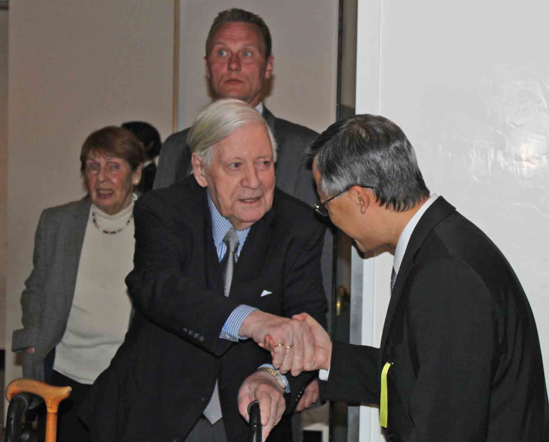 Altkanzler Helmut Schmidt