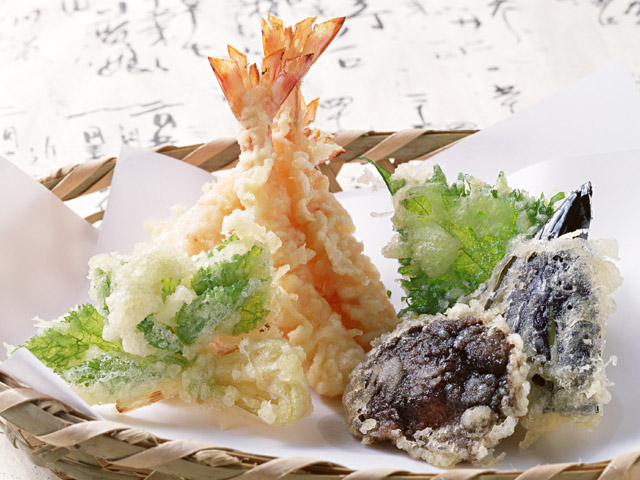 Tempura Gericht