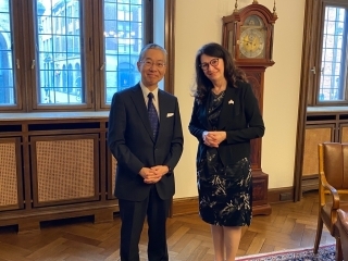 ブレーメン州副首相及び州議会副議長、ブレーメン=ブレ―マーハーフェン商工会議所副会頭への着任表敬