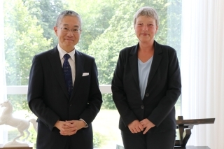 ニーダーザクセン州議会議長への着任表敬