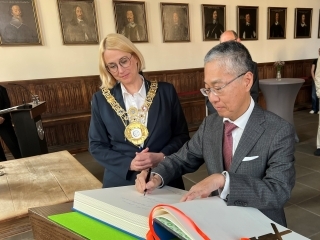 Antrittsbesuch bei Frau Katharina Pötter, Oberbürgermeisterin der Stadt Osnabrück